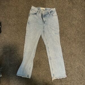 Abercrombie and Fitch the 90s straight ultra high rise